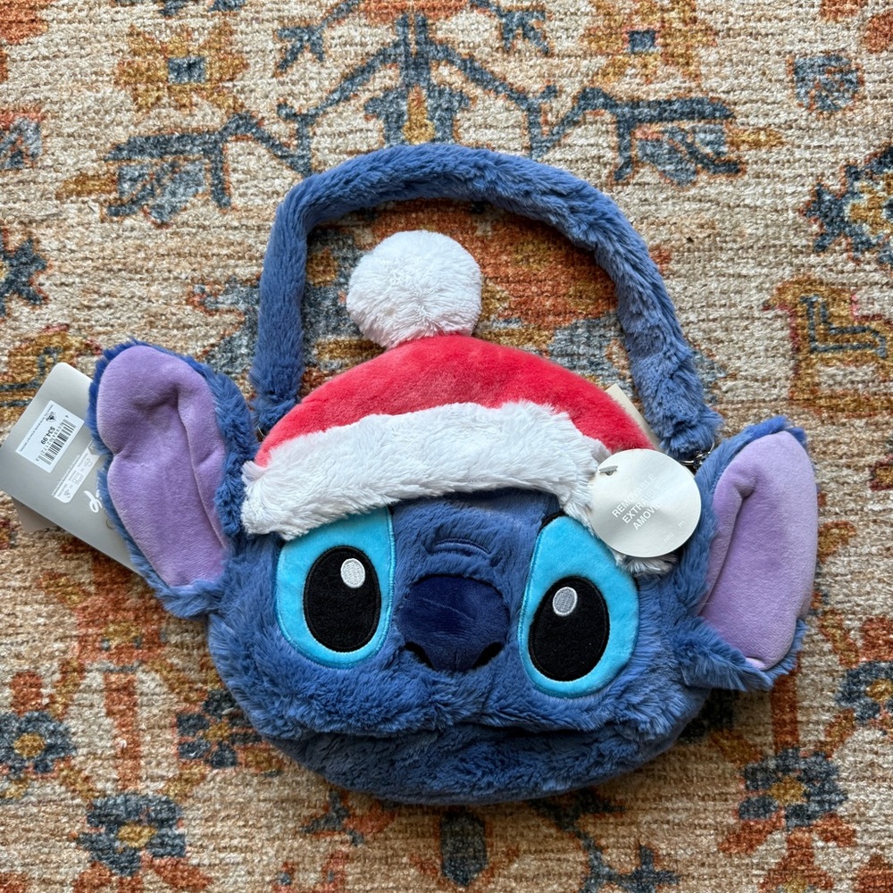 Disney Stitch Plush Character Bag
